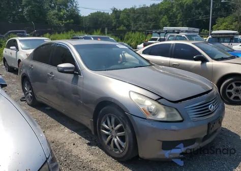 2007 Infiniti G35 from USA, damaged, VIN JNKBV61F37M823622